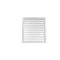 Ekena Millwork Vertical Surface Mount PVC Gable Vent w/ 2"W x 2"H , Brickmould Sill Frame, 30"W x 32"H GVPVE30X3203SN - alternate 1